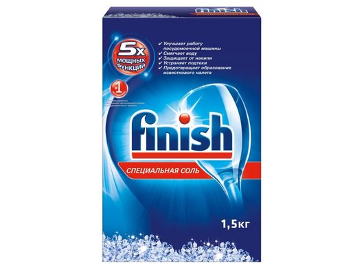 Соль для ПММ FINISH 1.5кг